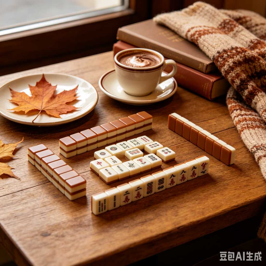 christmas gift mahjong set